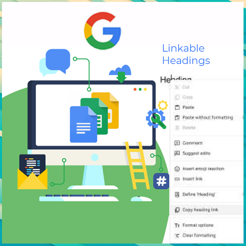 Google Docs adds linkable headings for easy sharing Google Docs adds linkable headings for easy sharing