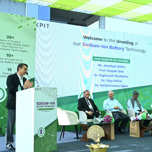 KPIT rolls out the first Sodium-Ion battery technology in India KPIT rolls out the first Sodium-Ion battery technology in India