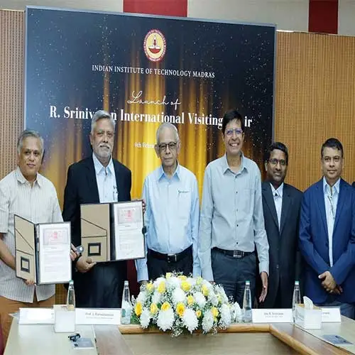 IIT Madras and Redington partner to establish the R Srinivasan International Visiting Chair IIT Madras and Redington partner to establish the R Srinivasan International Visiting Chair