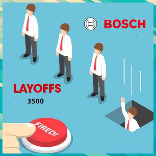 Bosch Group to fire 3500 due to weak demand Bosch Group to fire 3500 due to weak demand