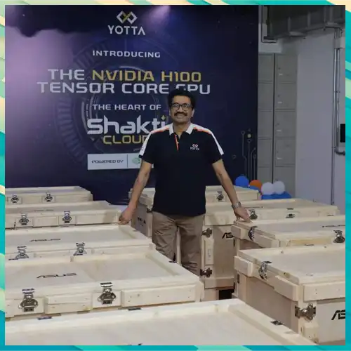 World's fastest GPU NVIDIA H100 arrives at Yotta’s NM1 data center park
