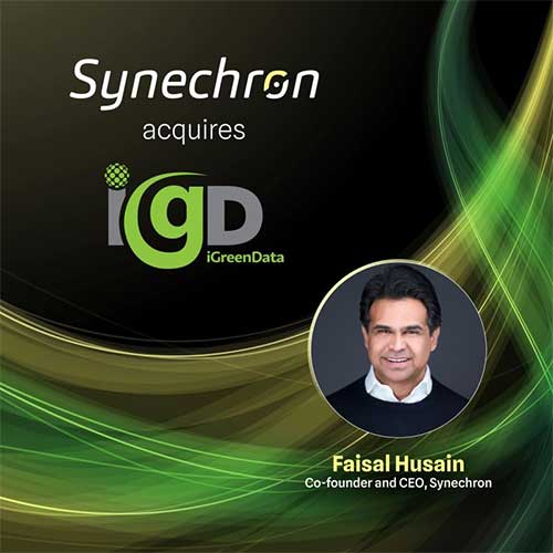 Synechron announces acquisition of iGreenData Synechron announces acquisition of iGreenData