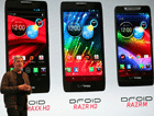 Motorola unveils Android Smartphones