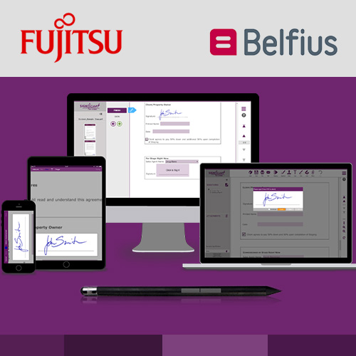 Fujitsu powers Belfius with Sign'IT E-Signature Solution