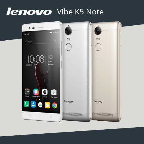 Lenovo launches an upgrade of its Vibe K5 Note