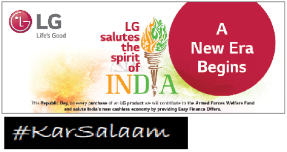 LG's Kar Salam initiative salutes Indian jawans