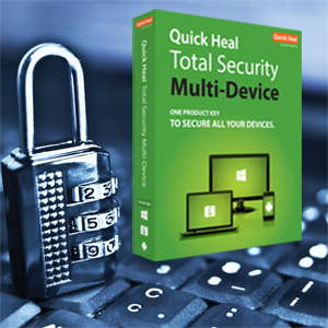 Quick Heal Total Security to secure multiple devices
