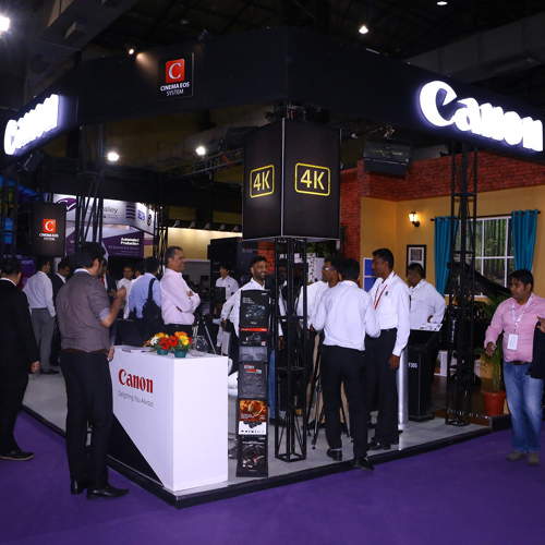 Canon India exhibits a range of products at Broadcast India Show