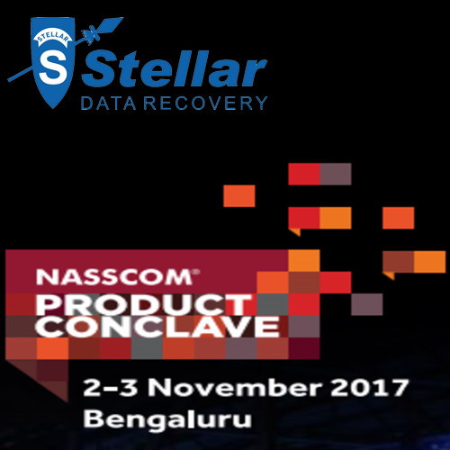 Stellar Data Recovery to exhibit its latest software at “NASSCOM Product Conclave 2017”