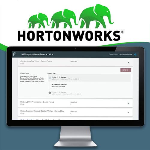 Hortonworks announces availability of HDF 3.1