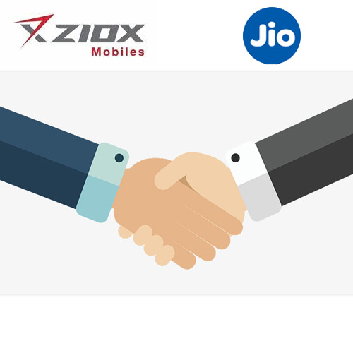 Ziox Mobiles ties up with Jio, offers Instant Cashback of Rs.2,200/- on its 4G devices
