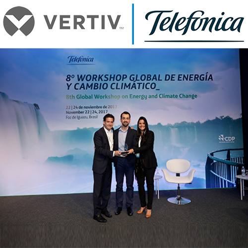 Vertiv partners with Telefónica over energy savings solutions
