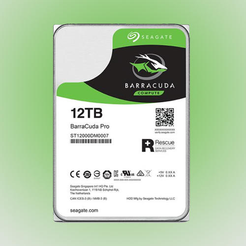 Seagate brings BarraCuda Pro 12TB desktop drive