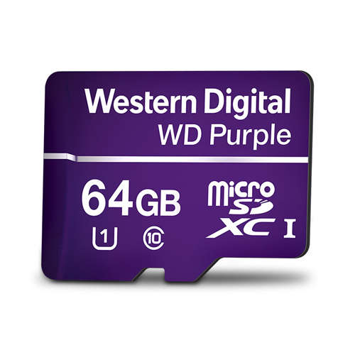Western Digital rolls out Purple microSD card to meet the data demands of modern surveillance cameras