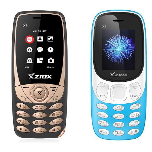 Ziox Mobiles introduces X7 and X3 feature phones priced at Rs.899 & Rs.875/-