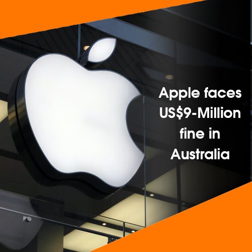 Apple faces US$9-Million fine in Australia
