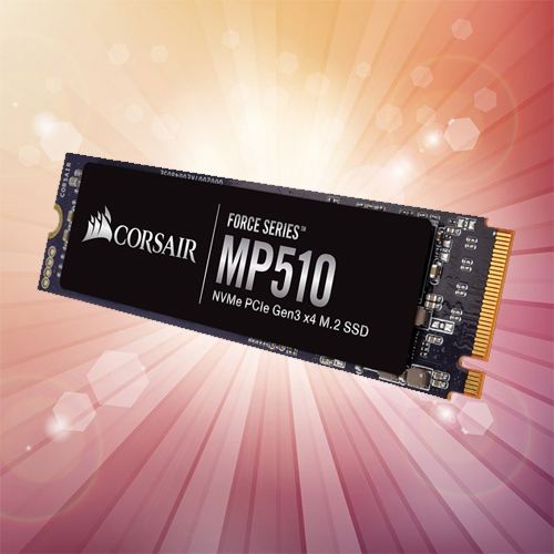 CORSAIR adds Force Series MP510 M.2 PCIe NVMe SSD to its portfolio
