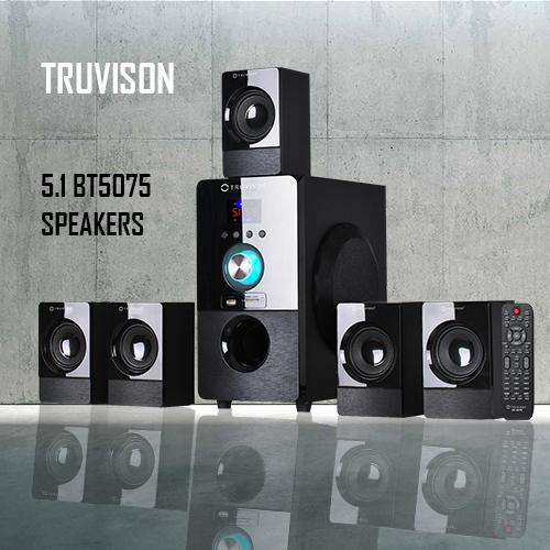 Truvison comes up with “5.1 BT5075” speakers worth Rs.5,999