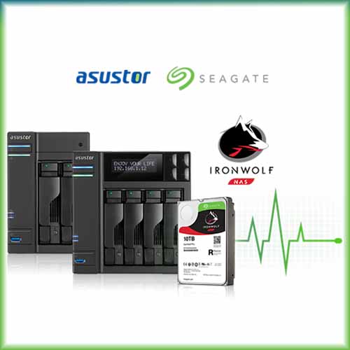 ASUSTOR and Seagate announce IronWolf Health Management Software