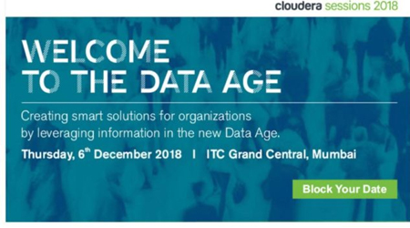 Cloudera discusses New Data Age at the Cloudera Sessions 2018