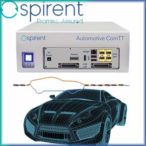 Spirent Communications launches Automotive ComTT universal platform for performance testing of In-Vehicle Networks