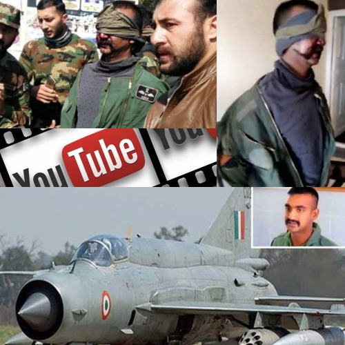 Indian Govt. demands YouTube to Remove abusive video links of IAF pilot
