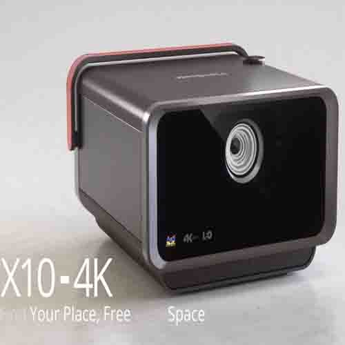 ViewSonic unveils X10-4K LED portable projector along with  LS800 HD projectors