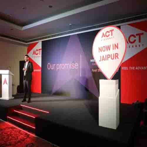 ACT Fibernet brings in high-speed fiber broadband services in Jaipur