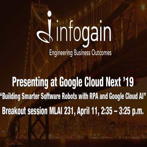 Infogain to establish and integrate Automation Anywhere RPA platform to Google Cloud