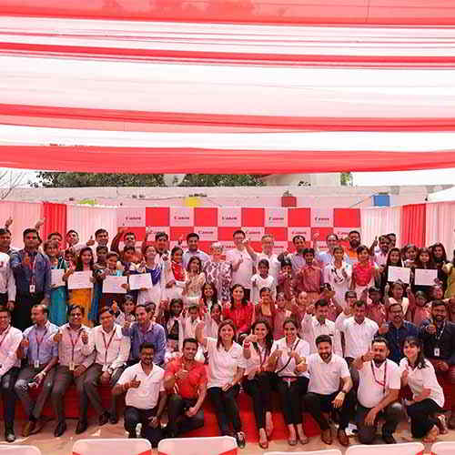 Canon India celebrates the 1st anniversary of Maheshwari village adoption