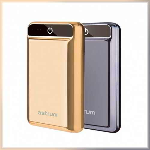 Astrum introduces Quick Charge 3.0 power bank "PB240" with electroplated finish