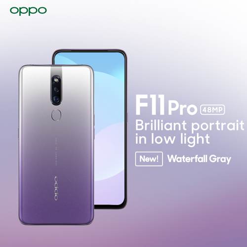 OPPO brings in Waterfall Gray variant of F11 Pro