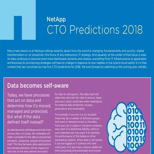 NetApp CTO 2017 Predictions