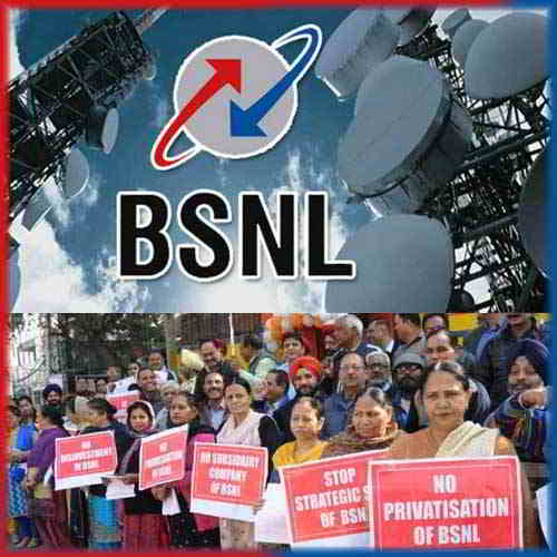 No Justice to the contract staff of BSNL, to go Hunger Strike