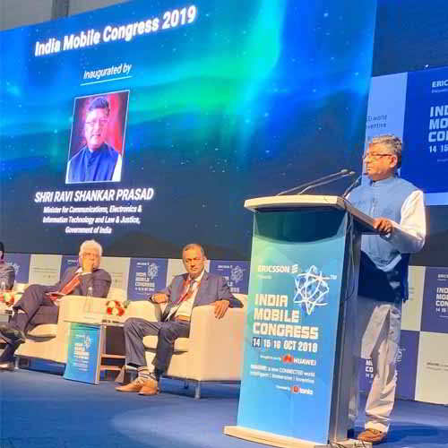 India Mobile Congress 2019 gets underway in New Delhi today