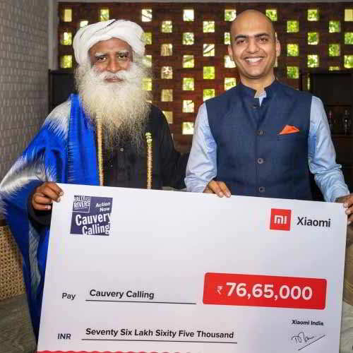 Xiaomi India to plant over 1.8 lakh trees along with Sadhguru