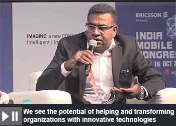 Pavankumar Kolahal - Head of Technologies and New Businesses, Ericsson at India Mobile Congress 2019