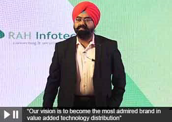 Manjeet Singh, Sr. V.P(Sales) - RAH Infotech at VAR Symposium 2019