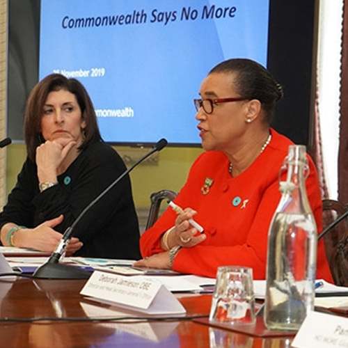 Commonwealth with NO MORE Foundation to reduce domestic violence
