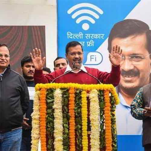 Amidst CAA protests, Kejriwal rolls out free WiFi scheme in Delhi