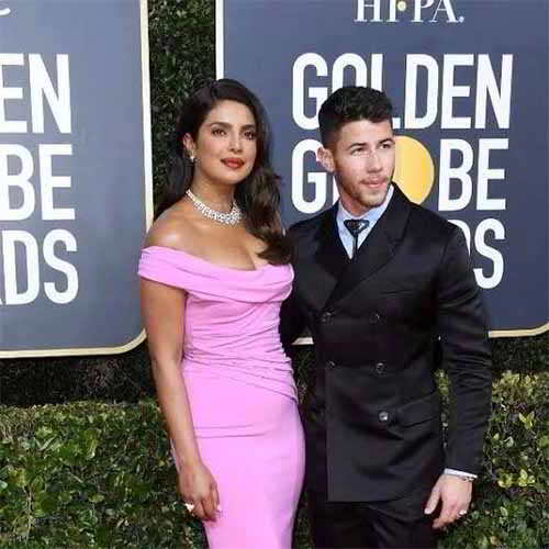 Priyanka Chopra and Nick Jonas set the Golden Globes 2020 red carpet on fire