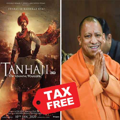Yogi Adityanath makes Ajay Devgn's 'Tanhaji' tax-free in UP
