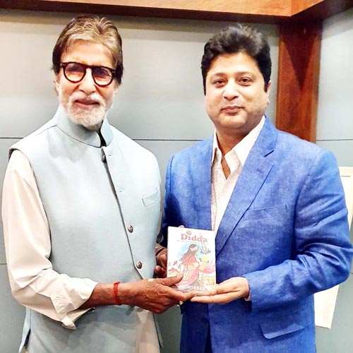 Amitabh Bachchan unveils Ashish Kaul’s book “Didda – The Warrior Queen of Kashmir”