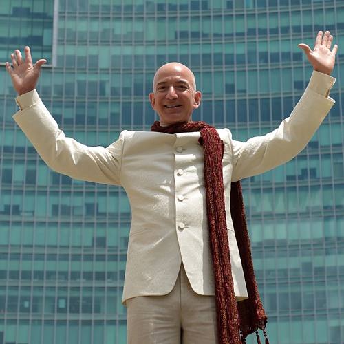 Bezos concludes his India visit by meeting the captains of India Inc.