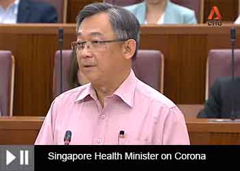 Singapore Health Minister on Corona. Most Informative and reliable information