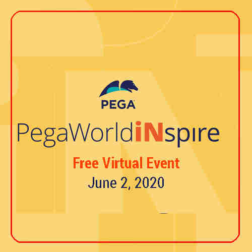 PegaWorld iNspire 2020 is now a free Virtual event