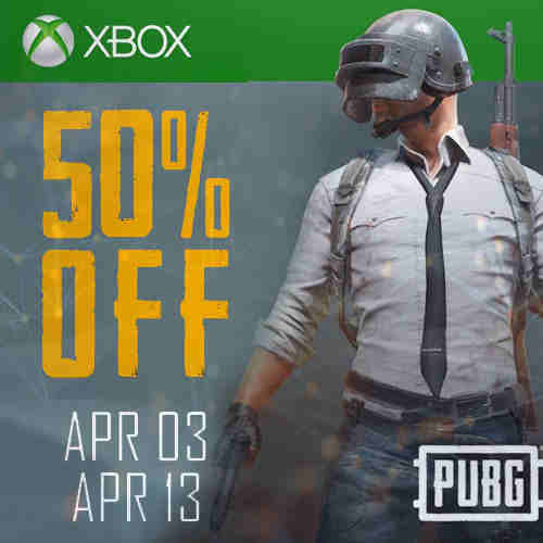 PUBG now available at 50% discount on Microsoft's Xbox Store