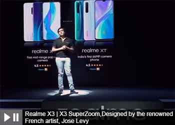Realme X3 | X3 SuperZoom,Designed by the renowned French artist, Jose Levy