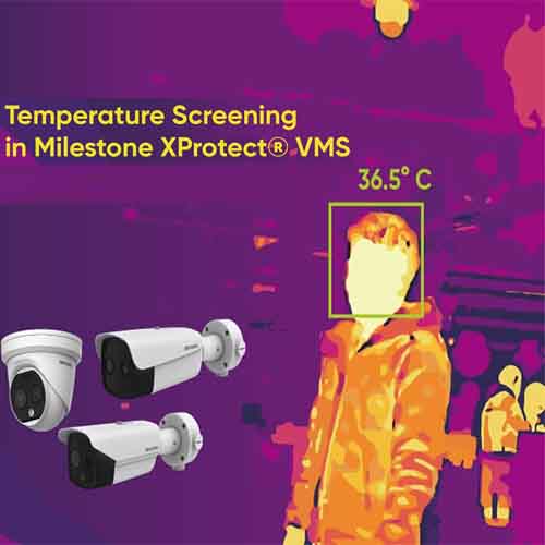 Hikvision's temperature screening solution helped customers to build the first line of defense