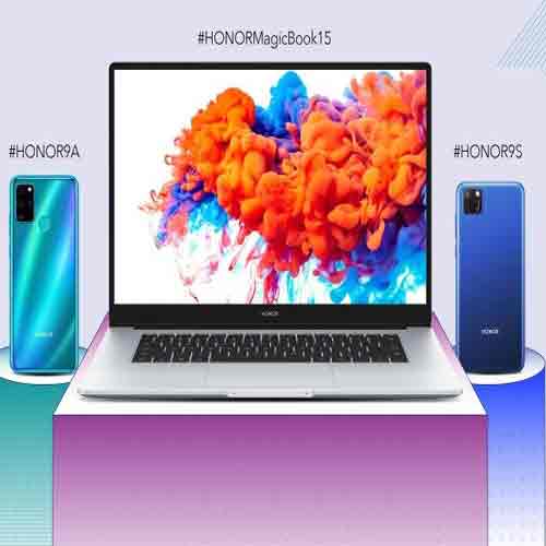HONOR launches MagicBook 15 and also affordable smartphones 9A and 9S